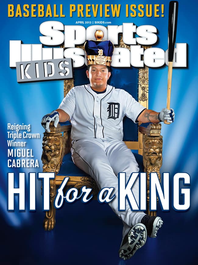 Miguel Cabrera SI Kids cover